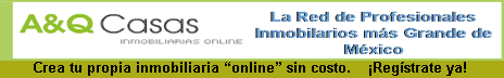 La red inmobiliaria m�s grande de m�xico. AQcasas.com
